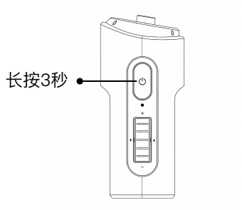 ORO 侧面电源键位置,长按三秒开机